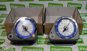 2x Acratork L1 1/4 inch torque wrench testers 0-50 Lb-In