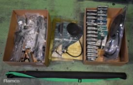 K&M Microphone Mounts, Pop Killers and Boom Pole - see description for full details