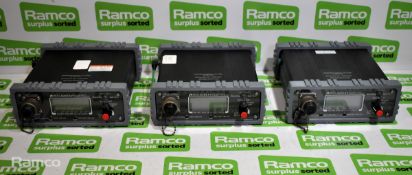 3x Amptech Research 620EX-V Voltmeters complete with power supply in carry bags