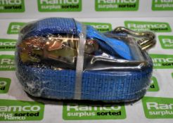 10x TUV GS 10M ratchet straps