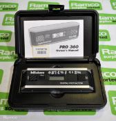 Mitutoyo Pro 360 digital protractor with case