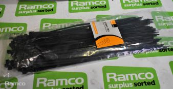 20x packs of Pro-Ties 4.8/300mm general purpose cable ties - 100 cable ties per pack
