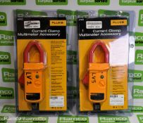 2x Fluke i410 AC/DC current clamp multimeter accessories