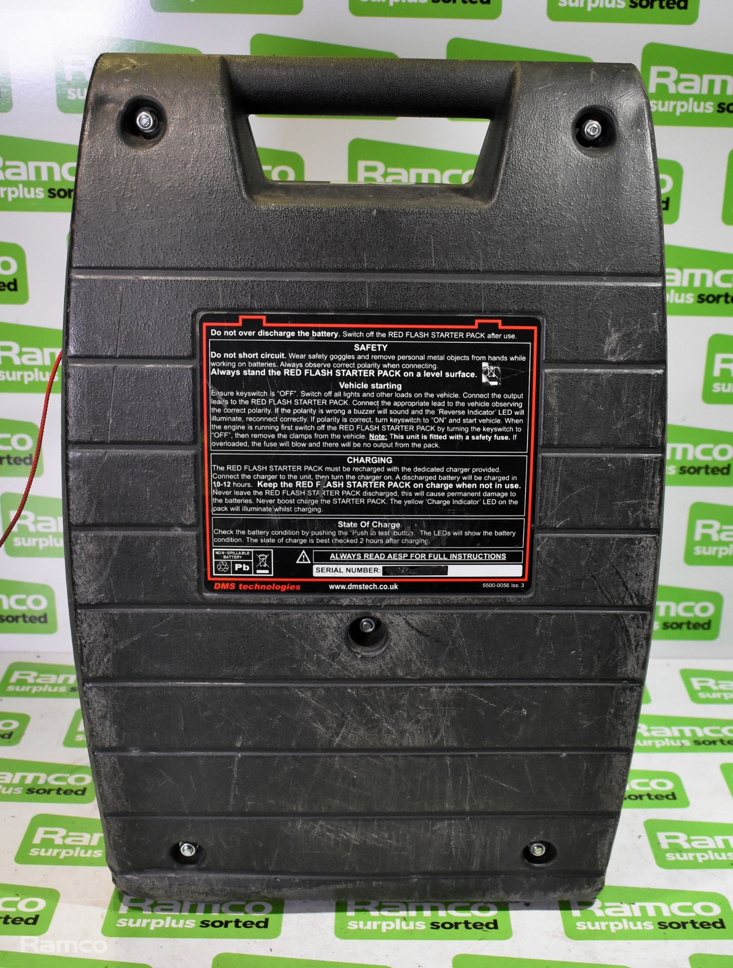 DMS Technologies RF-24HD 24V battery jump pack - NO CABLES - Image 3 of 3