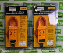 2x Fluke i410 AC/DC current clamp multimeter accessories