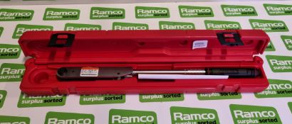 Britool EVT600A push through ratchet torque wrench 12-68 Nm with case