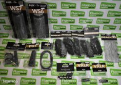 Rode Microphone Windshields, Microphone Mounts and Accessories - see description for full details