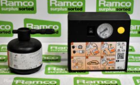 16x ITW global tire repair AeroB2 mini compressors, 18x 300ml tire sealant