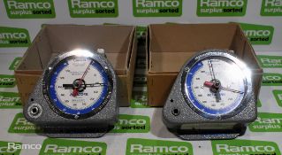 2x Acratork L1 1/4 inch torque wrench testers 0-50 Lb-In