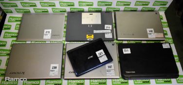 Acer, HP & Lenovo laptops - see description for details
