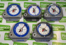 5x Acratork L1 1/4 inch torque wrench testers - 0-50 Lb-In