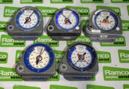 5x Acratork L1 1/4 inch torque wrench testers - 0-50 Lb-In