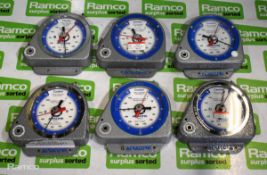 6x Acratork L1 1/4 inch torque wrench testers - 0-50 Lb-In