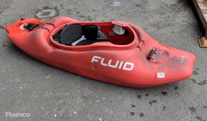 Fluid Flirt plastic kayak
