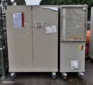 3x Elite mobile maintenance tool cabinets - see description for details