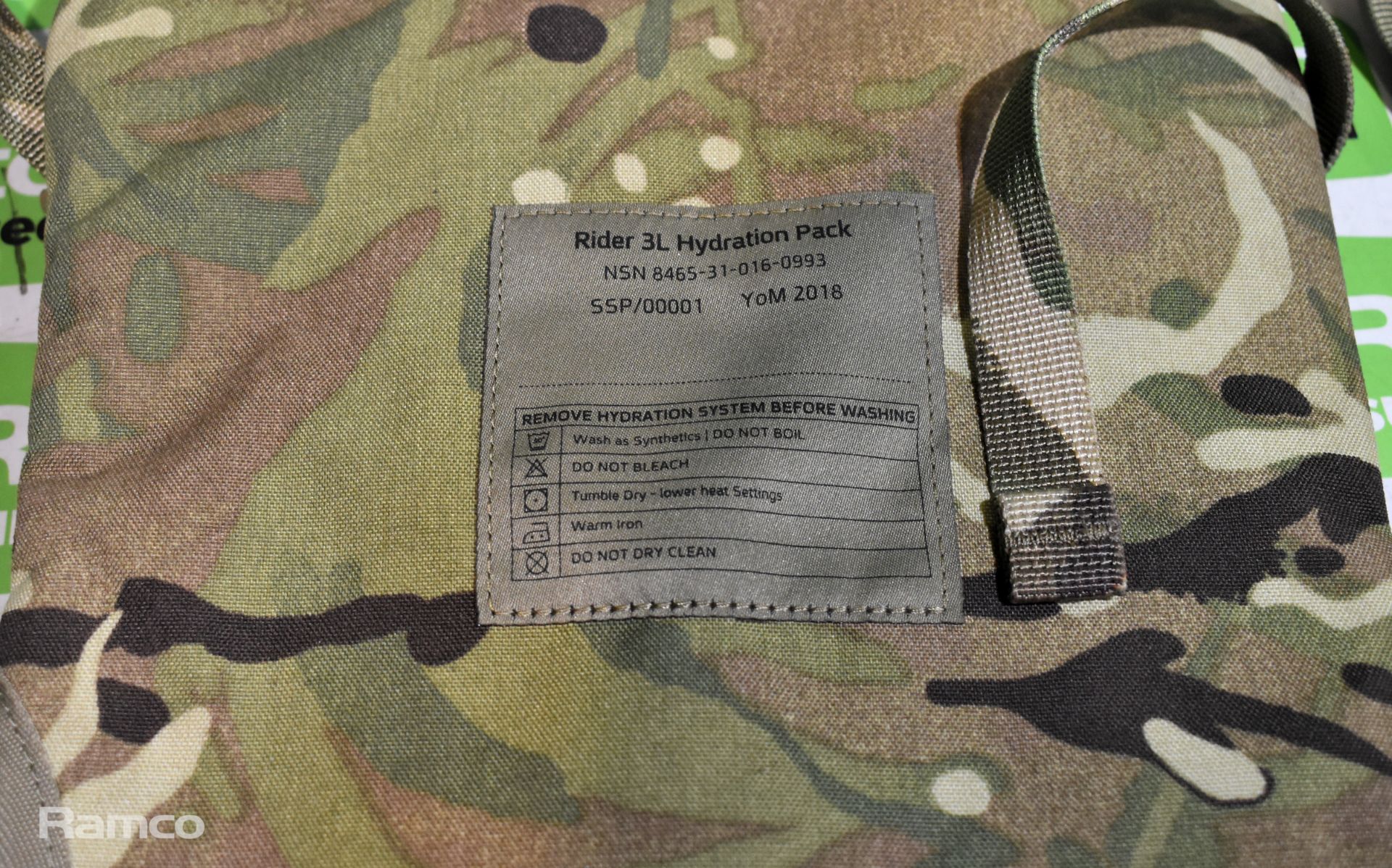 24x British Army MTP Rider 3L hydration packs - Image 2 of 6