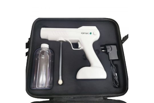 8x Portibac hand sanitiser spray guns with carry case - 800ml - white - Image 2 of 4