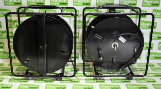 2x Atlas DII ( ID ) R - 50 mtr CAT5e cable drums with soft case