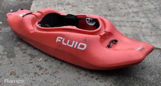 Fluid Flirt plastic kayak