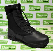 Magnum Classic black high leg boots - UK 14