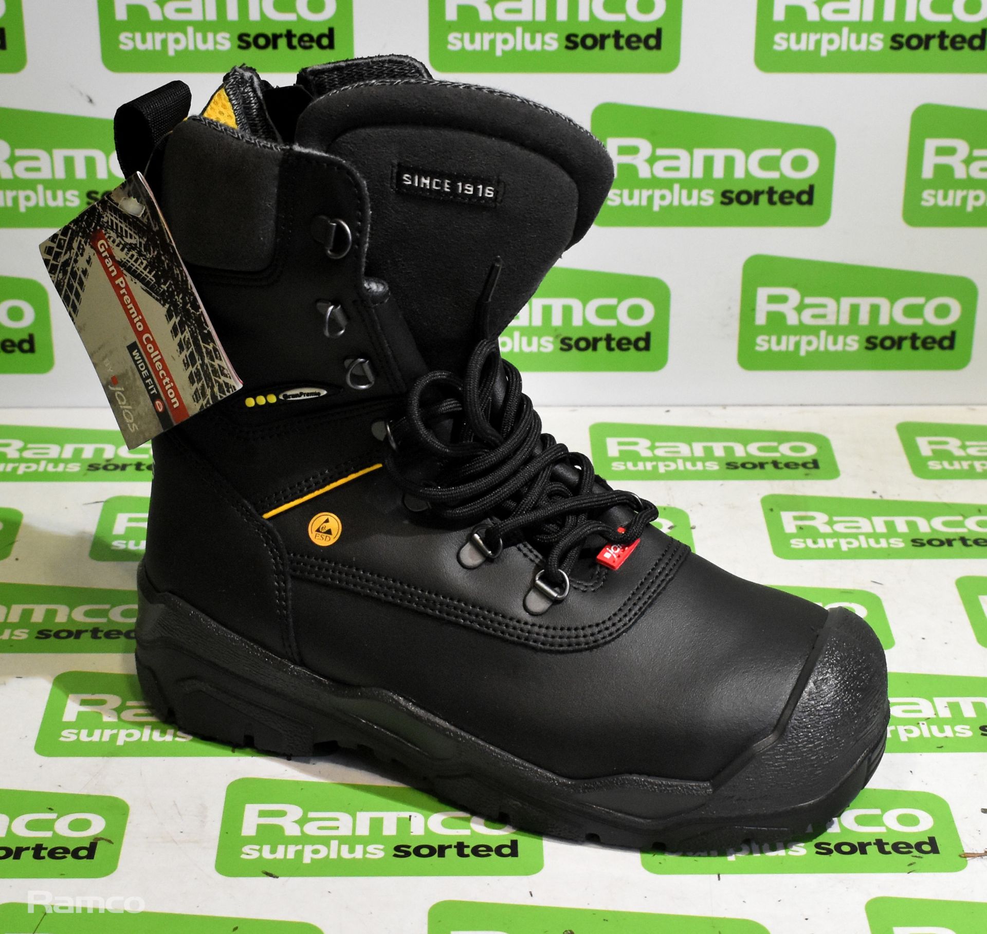 2x pairs of Jalas 1878 Off Road safety boots - EU 39 - UK 6