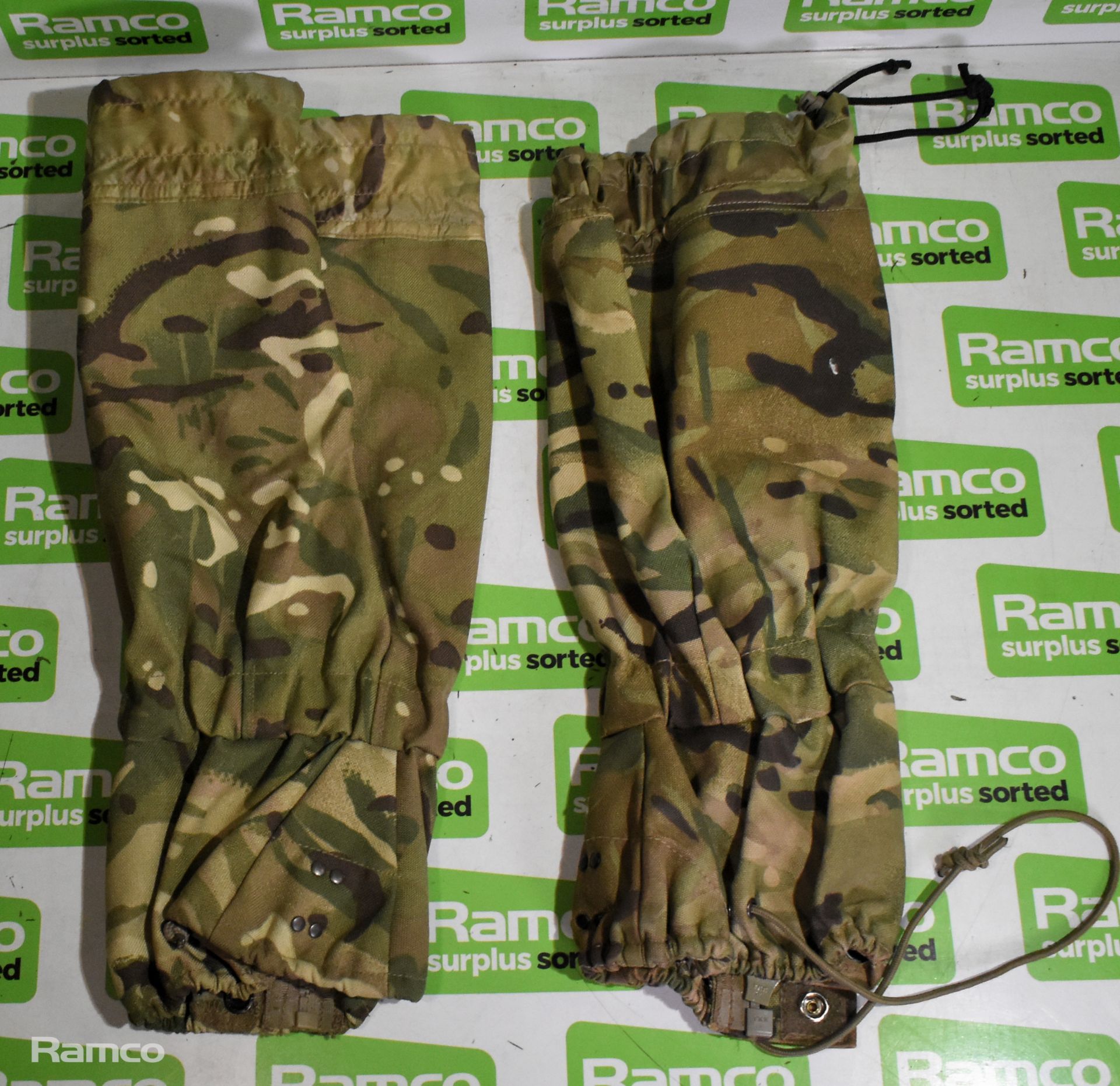 56x British Army MTP MK2 gaiters standard - singles