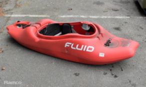 Fluid Flirt plastic kayak