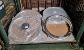 6x CCM MT 230 - Aluminium spoked wheels