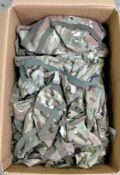 124x British Army MTP combat helmet covers - mixed types - mixed sizes