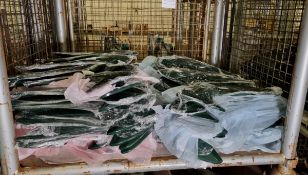 79x CCM MT 230 - R/H & L/H dark green plastic fuel tank side covers - see description for details