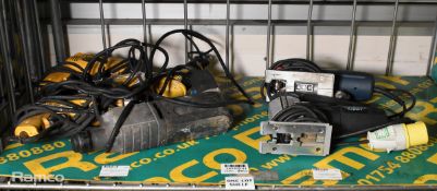 4x Corded electric drills & 2x Corded electric jigsaws - See description for details