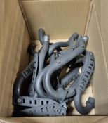 13x CCM MT 230 - Front exhaust pipe units - Satin black