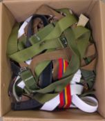 75x British Forces belts - various types and sizes