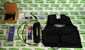 2x Typhoon Icebreaker Serious Skin heated vests