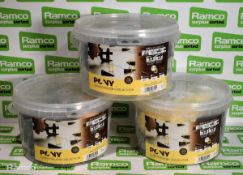 3x Pony PYKIT3 levelling system starter kits