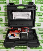 Megger MIT420 insulation tester in plastic storage case