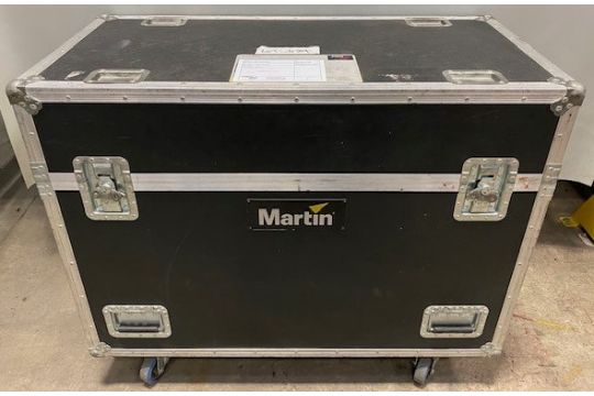 2x Martin Mac Viper AirFX and Martin brackets in flight case - 122 x 60 x 100cm - 149kg - Image 5 of 5