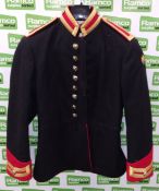British Forces Blues and Royals Troopers tunic - Black - Height 5ft - Chest 34 1/2 - Waist 28