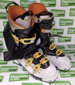 Ski-boots - Scarpa - Black / white / yellow - Boot Sole Length - 322mm
