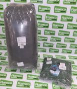 British Forces medium weight sleeping bag, Fecsa compression sack, Fecsa sleeping bag liner