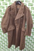 Great coats - dismounted 1951 pattern - size 8 - made in 1955