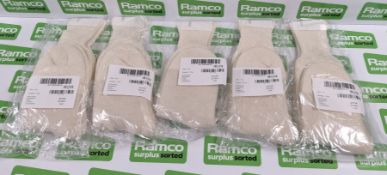 5x pairs of British Forces extreme cold weather socks - mens - size 3-6