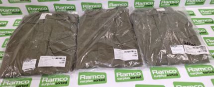 3x British Forces mens - coveralls - Olive