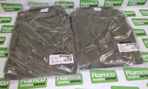2x British Forces mens - coveralls - Olive - size 180/100 - NSN 8405-99-130-1165