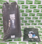 British Forces medium weight sleeping bag, Fecsa compression sack, Fecsa sleeping bag liner