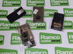 British Forces patches - regiment and rank - see pictures for types & quantities