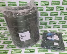 British Forces medium weight sleeping bag, Fecsa compression sack, Fecsa sleeping bag liner