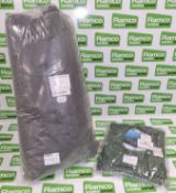 British Forces medium weight sleeping bag, Fecsa compression sack, Fecsa sleeping bag liner