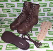 Bates patrol boots male - Brown - Size 14W