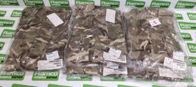 5x British Army MTP combat jackets warm weather - 1x 180/96, 4x 170/96